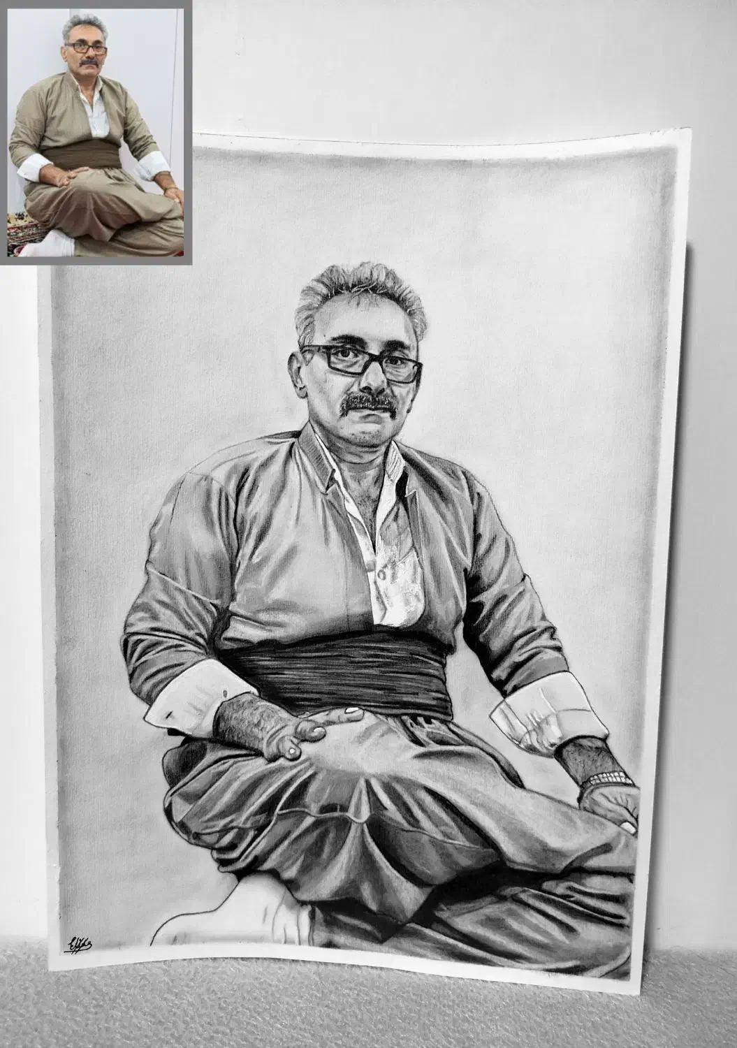 سفارش طراحی چهره|تابلو، نقاشی، عکس|میاندوآب, |دیوار