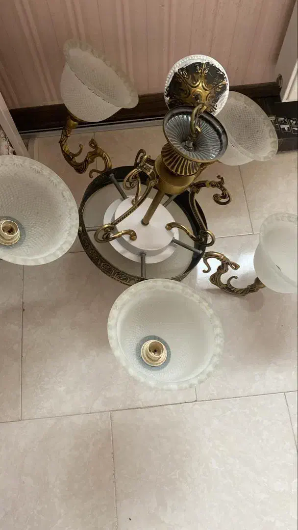 لوستر|لوستر و چراغ آویز|اصفهان, شهرک کاوه|دیوار