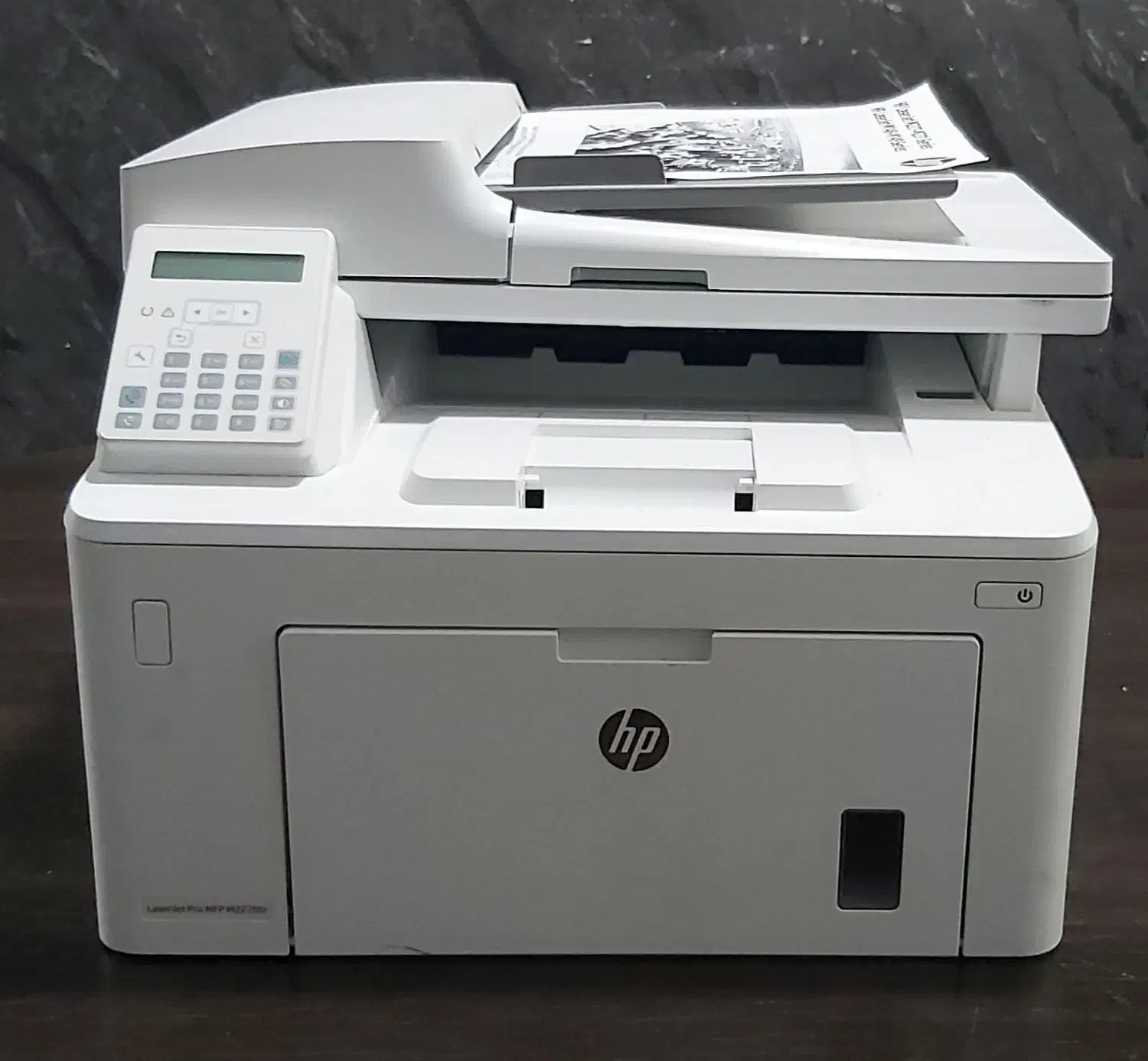 پرینتر لیزری سیاه و سفید اچ پی 227dn|پرینتر، اسکنر، کپی، فکس|شیراز, بالا کفت|دیوار