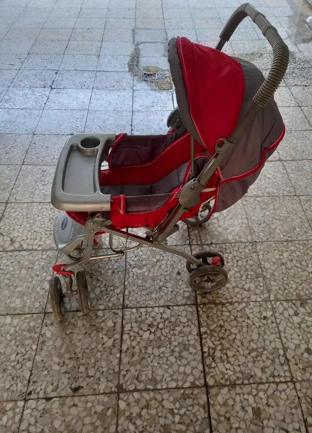 کالسکه سالم زیاد استفاده نشده|کالسکه و لوازم جانبی|محمدیه-قزوین, |دیوار