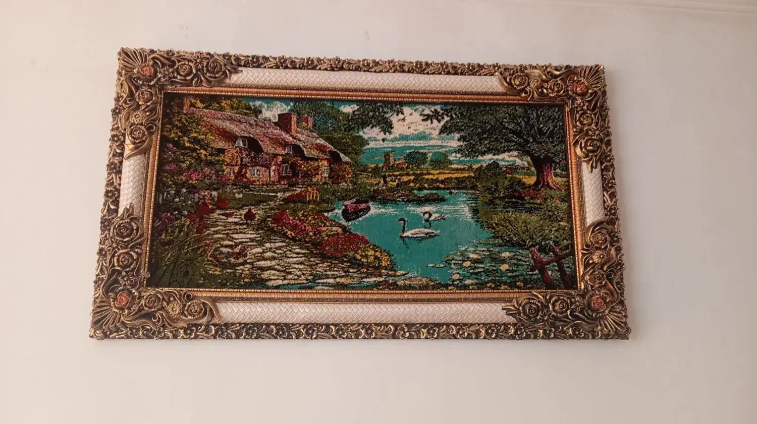 تابلو فرش|تابلو فرش|نیشابور, ده حلاج|دیوار