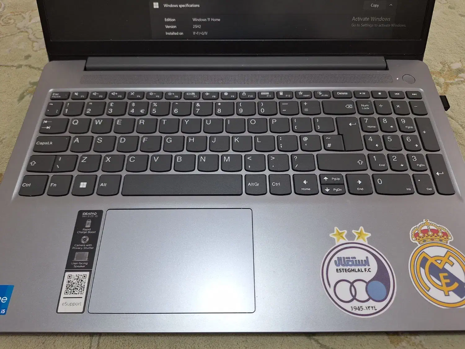 لپ تاپ لنوو ideapad slim3|رایانه همراه|شیراز, آبیاری|دیوار