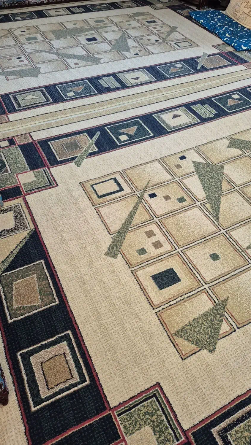 فرش ماشینی ۹ متری ۲ عدد|فرش|نکا, |دیوار