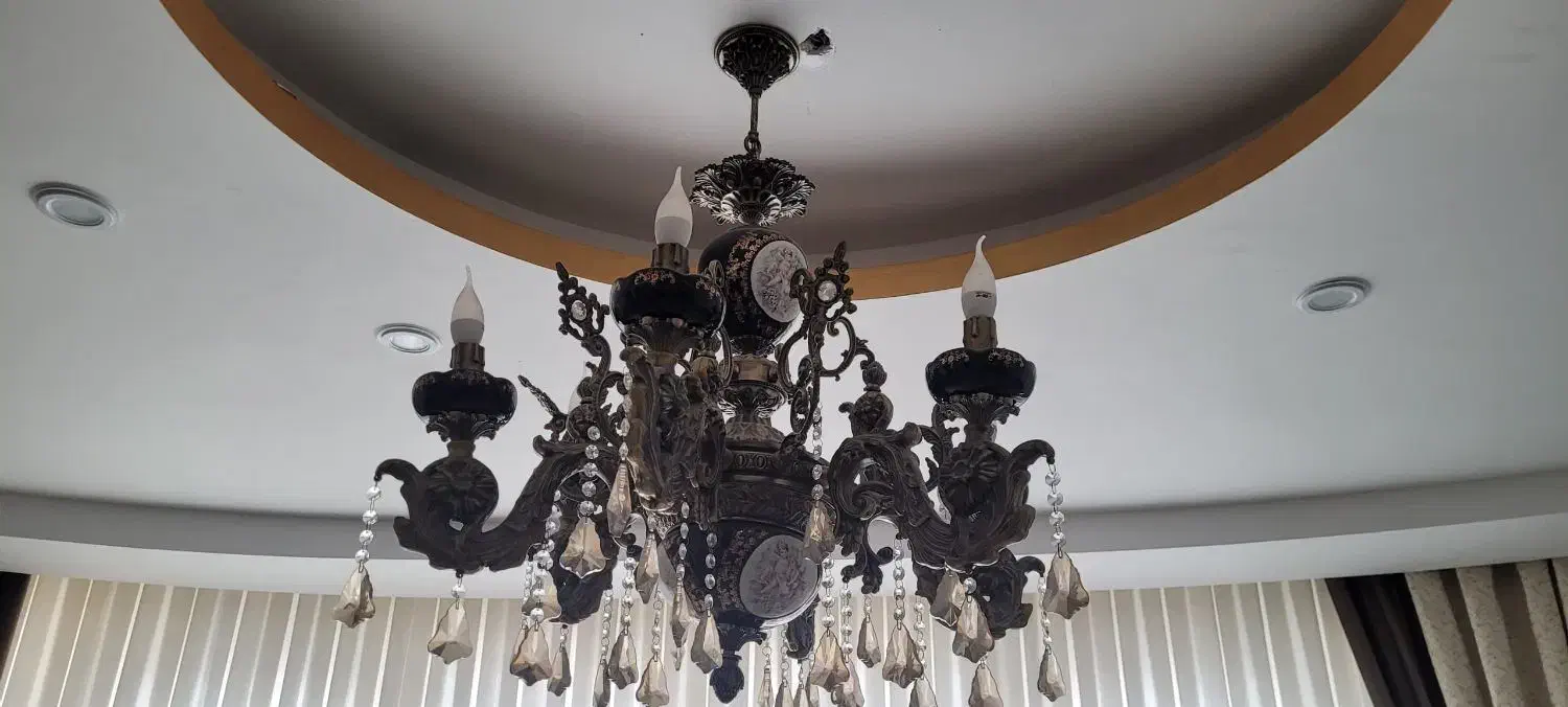 ۱ جفت لوستر|لوستر و چراغ آویز|بندرعباس, |دیوار