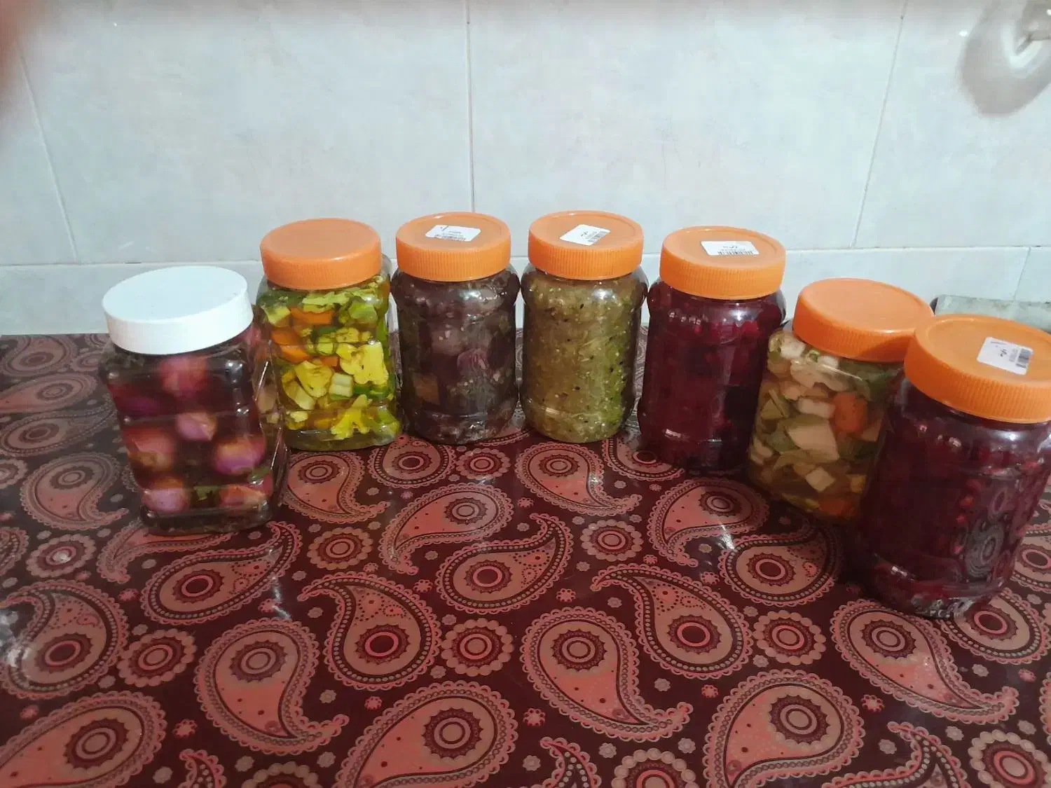 ترشی خونگی کافیه یبار امتحان کنی|خوردنی و آشامیدنی|گنبد کاووس, |دیوار