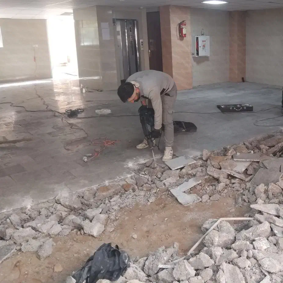 تخریب بتن کنی،سوراخکاری و کارهای دژبر (استادکار)|خدمات پیشه و مهارت|تبریز, |دیوار