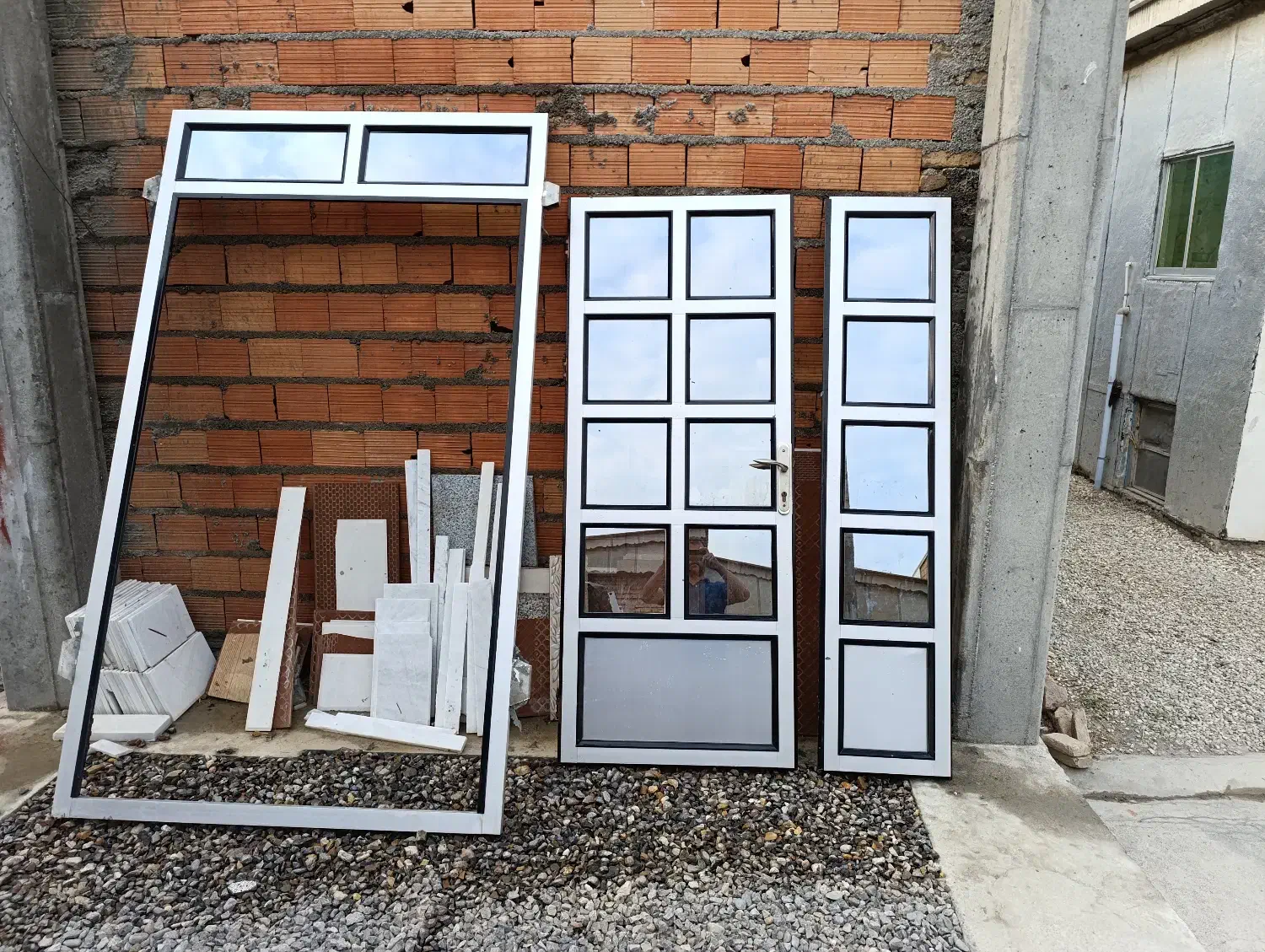 درب آلمینیومی وتوری|مصالح و تجهیزات ساختمان|بندر ترکمن, |دیوار