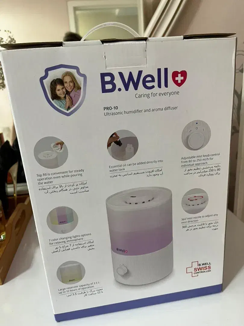 تسویه و رطوبت|پنکه و تصفیه‌کنندهٔ هوا|تهران, صادقیه|دیوار