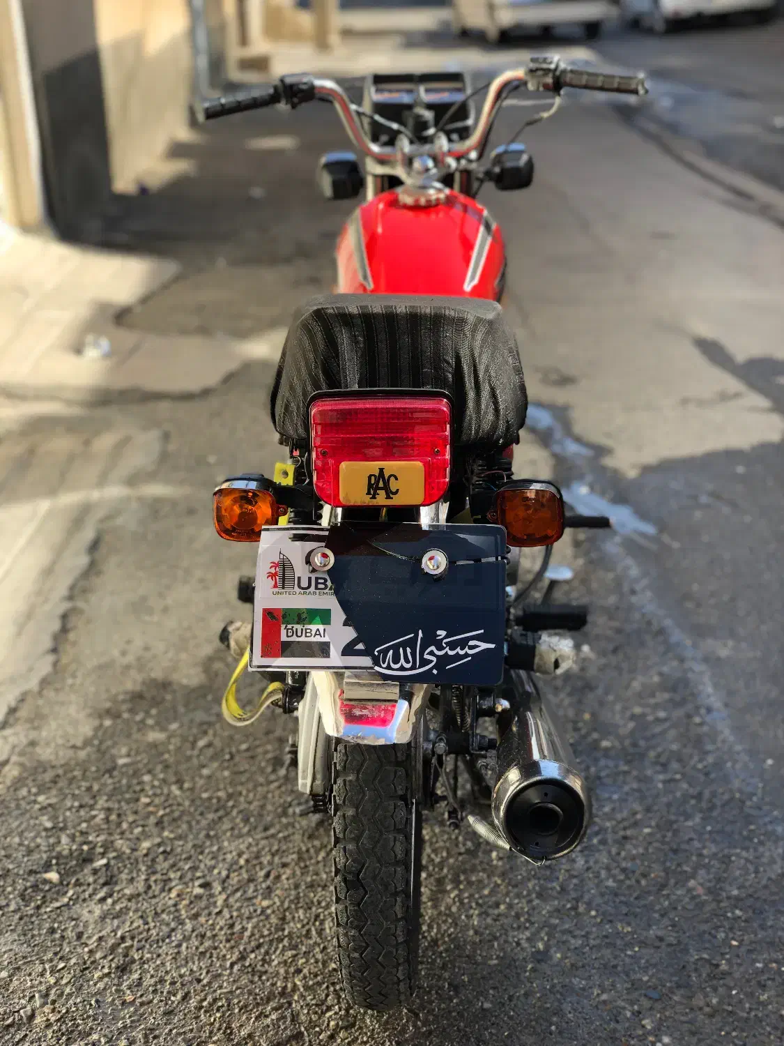 موتور مزایده هندا ژاپن|موتورسیکلت|سقز, |دیوار