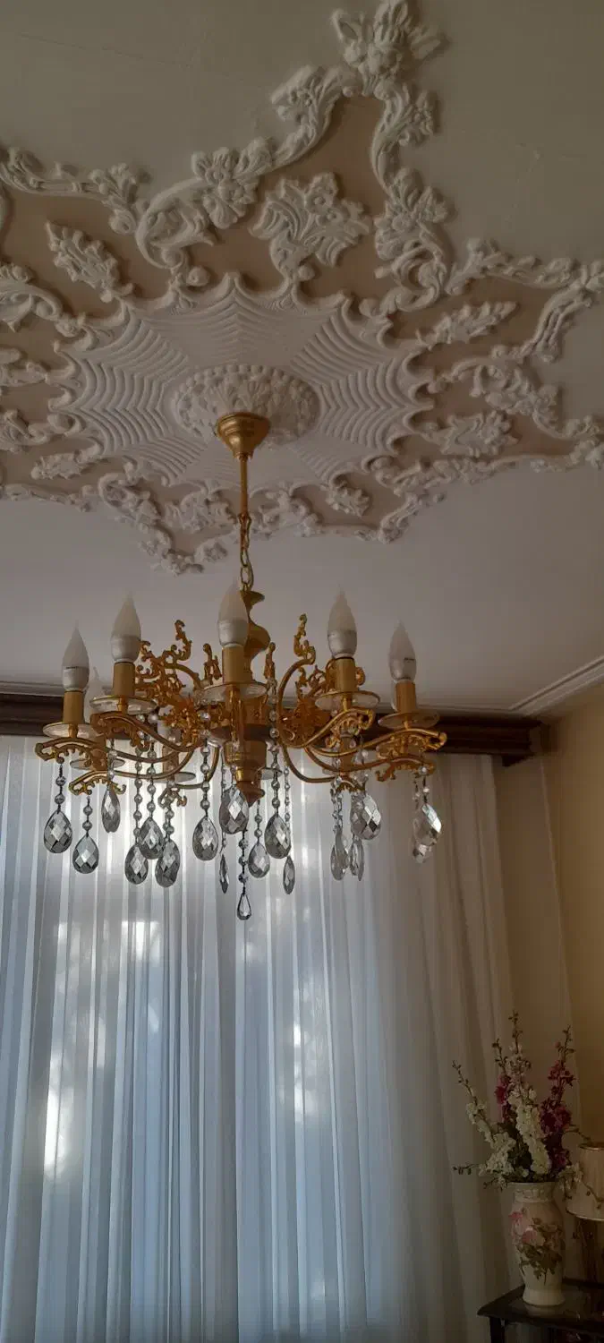 لوستر|لوستر و چراغ آویز|زنجان, |دیوار