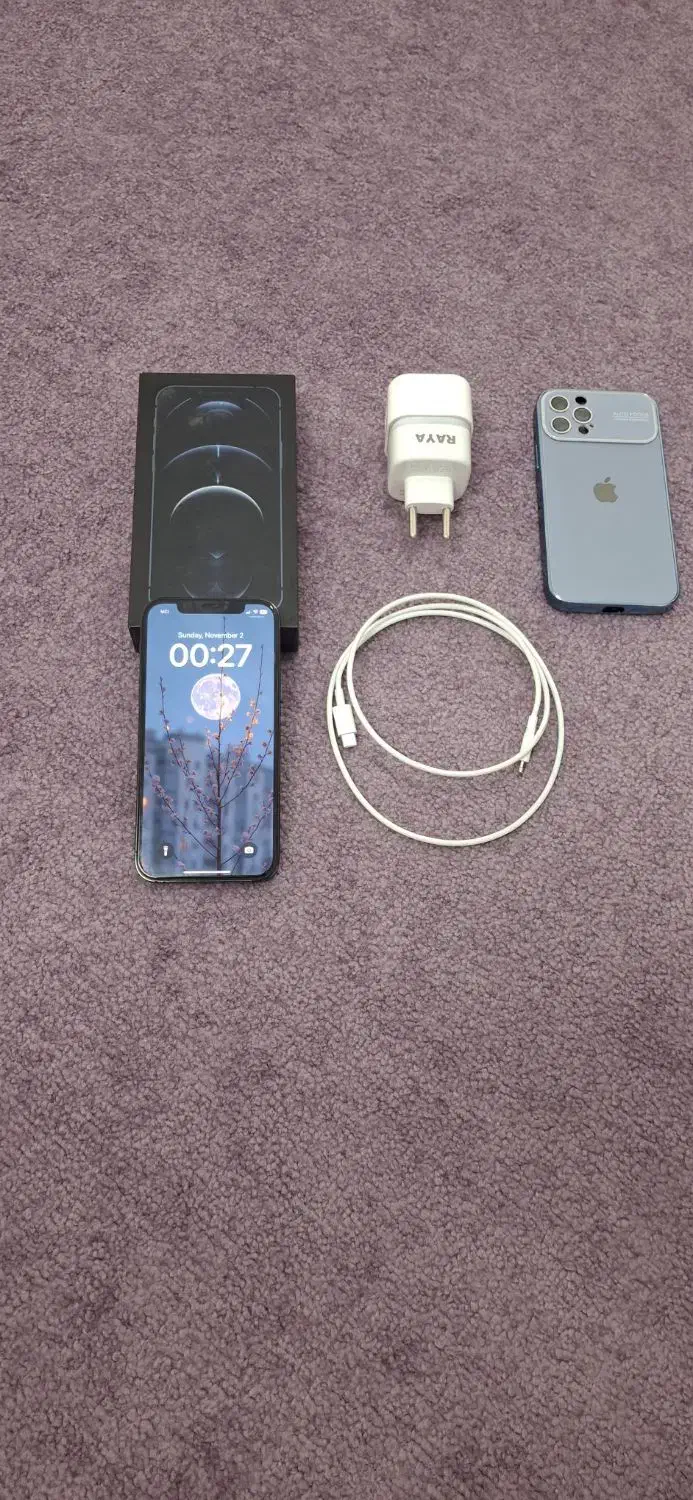 آیفون 12PRO درحدنو ۲۵۶ گیگ|موبایل|قم, نیروگاه|دیوار