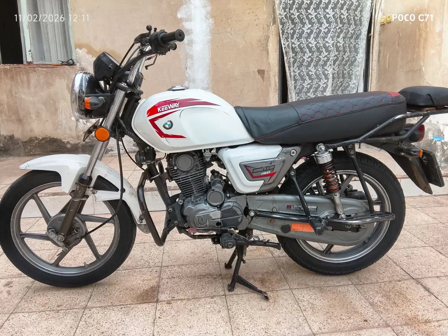 موتور کی وی  مدل ۹۵ ملی|موتورسیکلت|قم, شهر قائم|دیوار