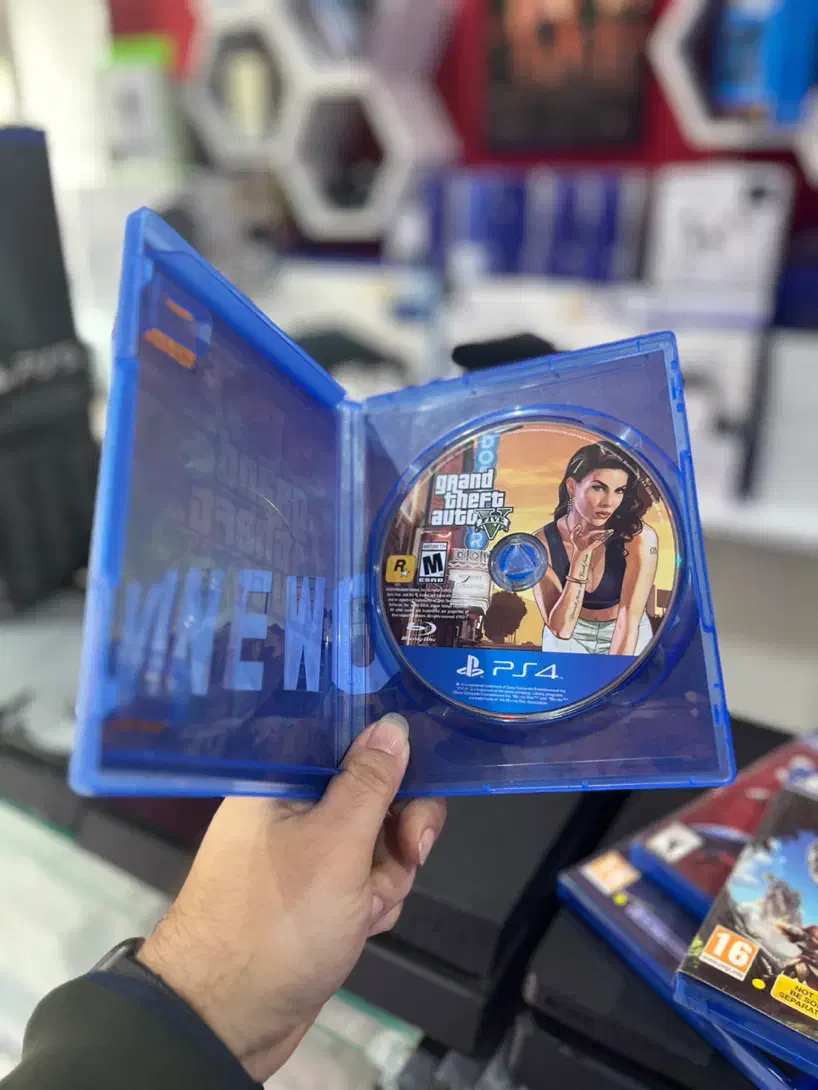 دیسک اصلی GTA.V فروش و معاوضه|کنسول، بازی ویدئویی و آنلاین|آمل, |دیوار