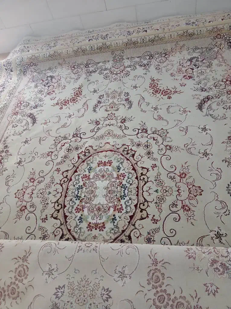 فرش۱۲و۹ متری کرم رنگ|فرش|قدس, شهر‌قدس|دیوار