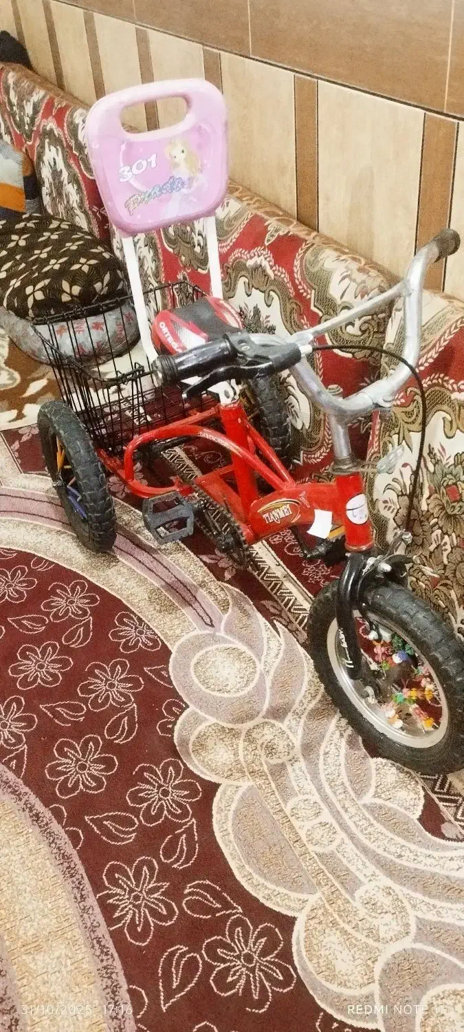 سه چرخه|دوچرخه، اسکیت، اسکوتر|شوش, |دیوار