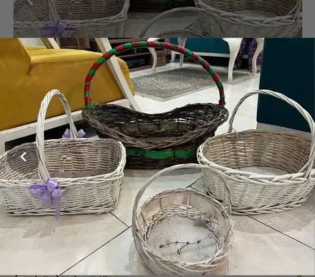 سبد حصیری|صنایع دستی و سایر لوازم تزئینی|کرج, فاز ۴ مهرشهر|دیوار