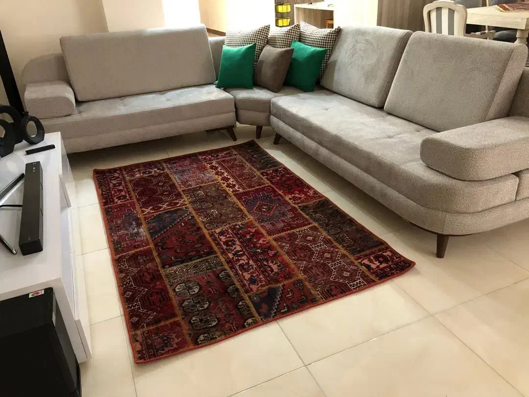 فرش دستبافت کلاژ|فرش|قرچک, میرزائی شمالی|دیوار