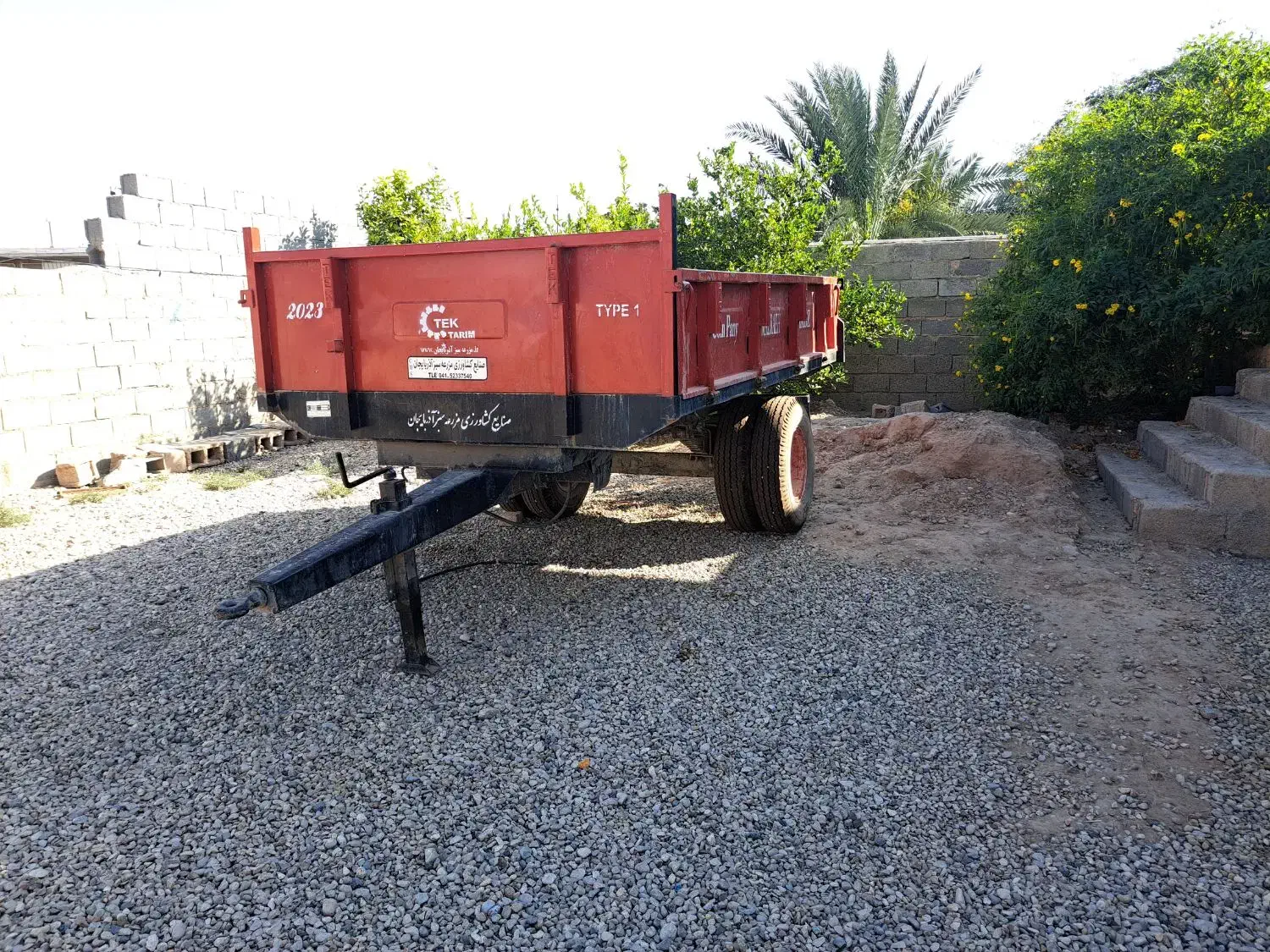 تریلی جفت چرخ درحد|خودرو سنگین|داراب, |دیوار