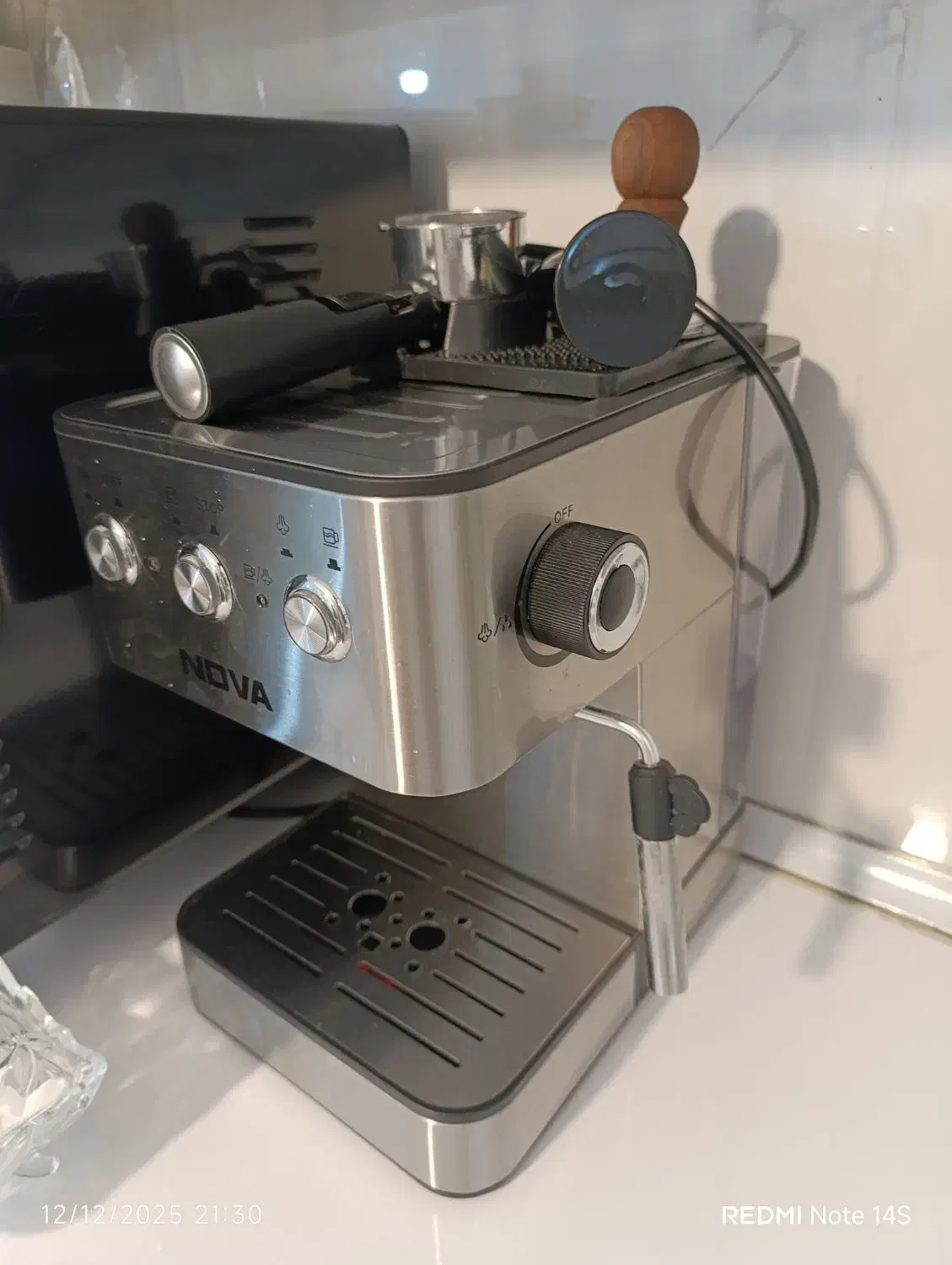 اسپرسو ساز ندوا 20 بار|سماور، چایساز، قهوهساز|کرمانشاه, |دیوار