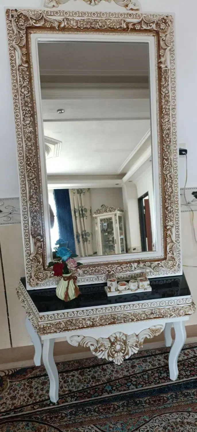 آیینه و شمعدان 2/950/000|آینه|آشخانه, |دیوار