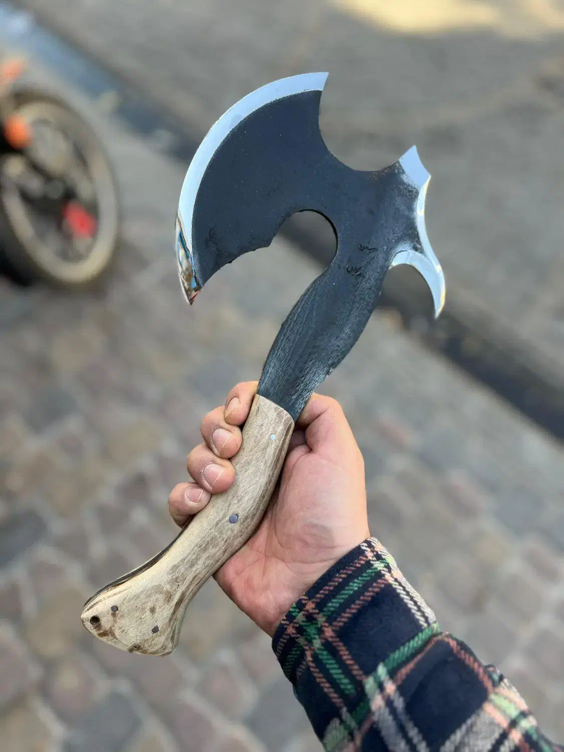 انواع تبر وایکینگی کریتوس کمپینگی شکاری دکوری|کوهنوردی و کمپینگ|نسیمشهر, |دیوار