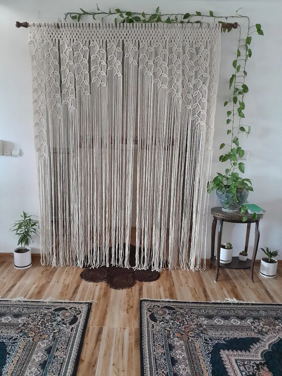 مکرومه بافی|پرده، رانر، رومیزی|رشت, گلسار|دیوار