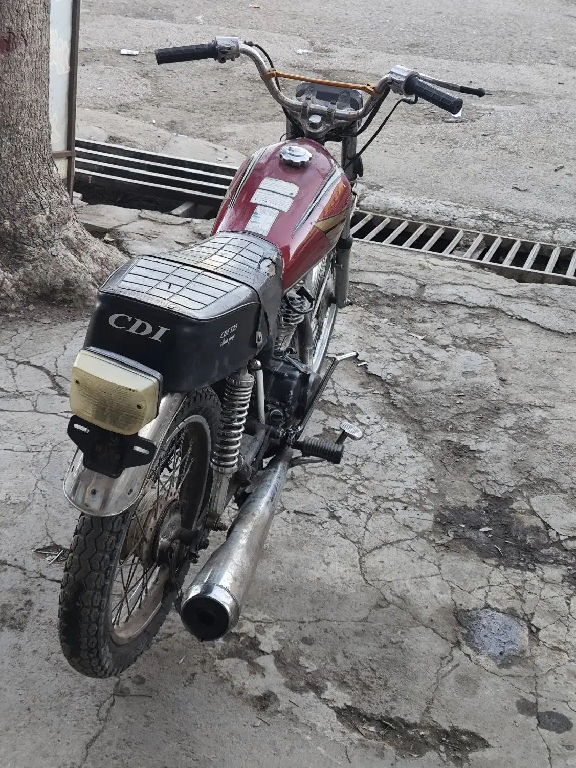 موتور 125مزایده|موتورسیکلت|گرمی, |دیوار