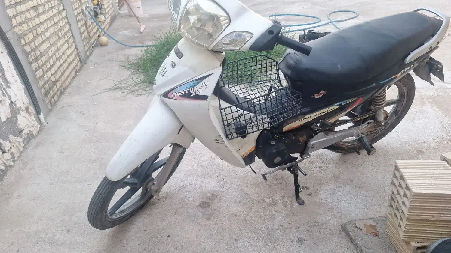 موتور لاکی متین 95|موتورسیکلت|گتوند, |دیوار
