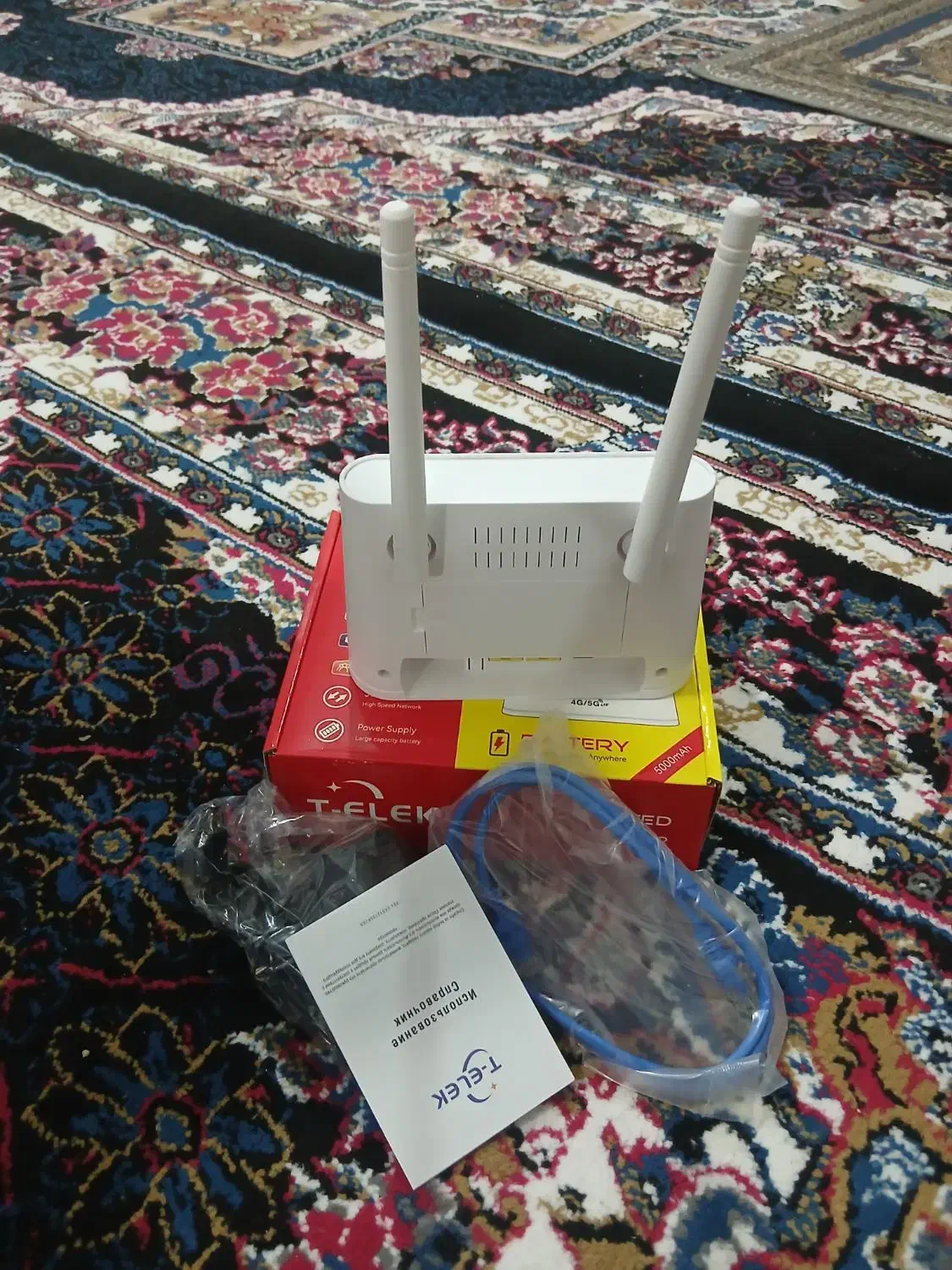 مودم سیمکارتی هم برق هم باطری نو|مودم و تجهیزات شبکه|بندر گناوه, |دیوار