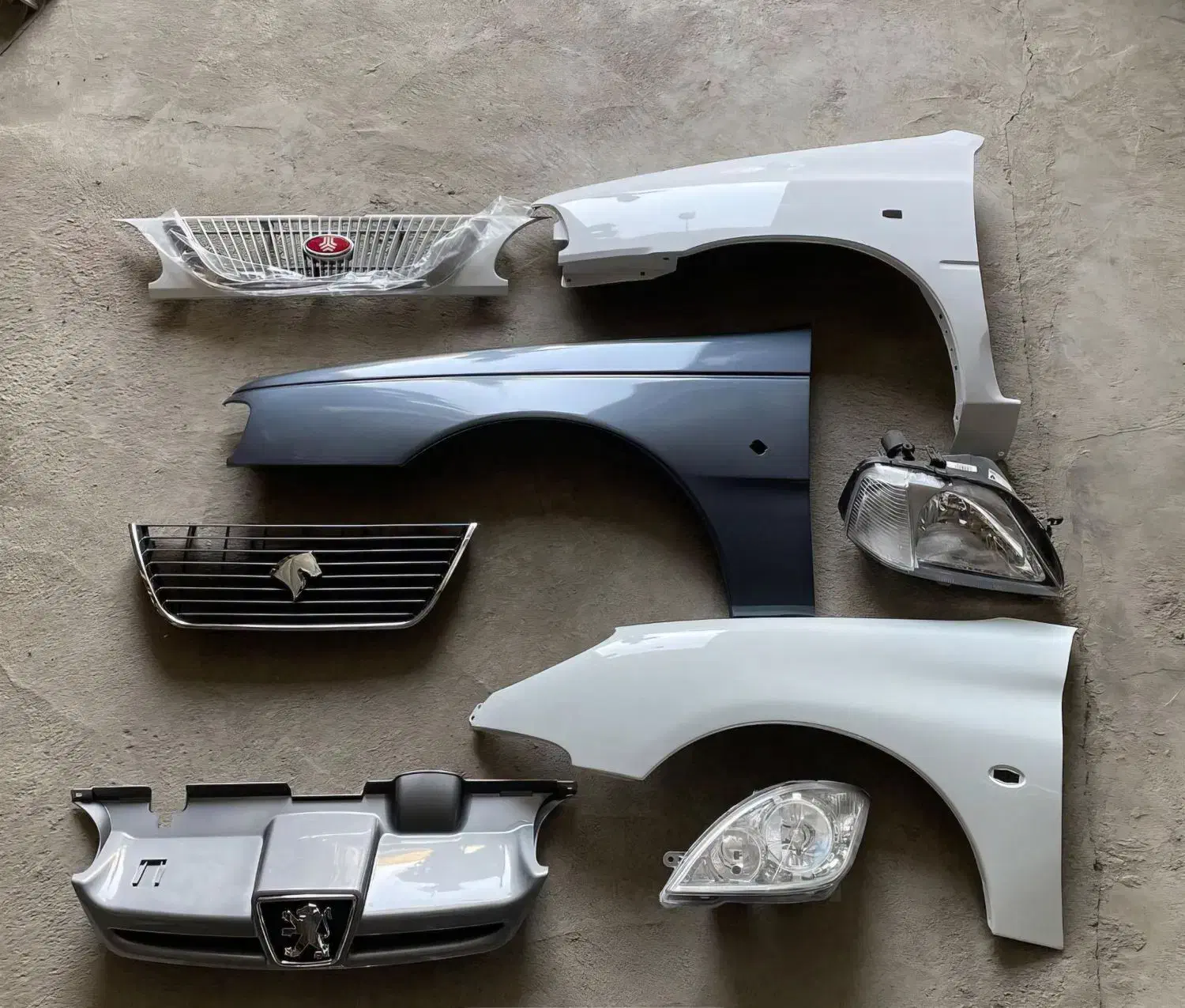 بانک بدنه خودرو گلگیرسمند ۲۰۶ پارس کاپوت|قطعات یدکی و لوازم جانبی|قدس, شهرقدس|دیوار