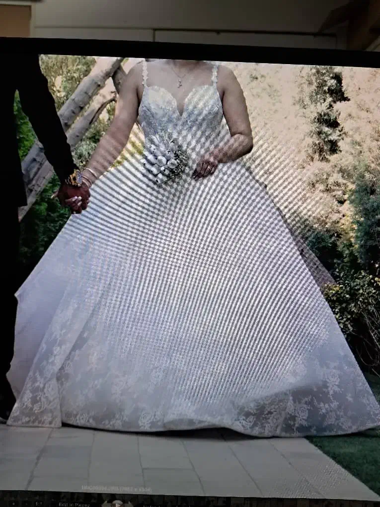 لباس عروس پفی نو دوخت مزونی فقط یک بار پوشیده|لباس|ملارد, |دیوار