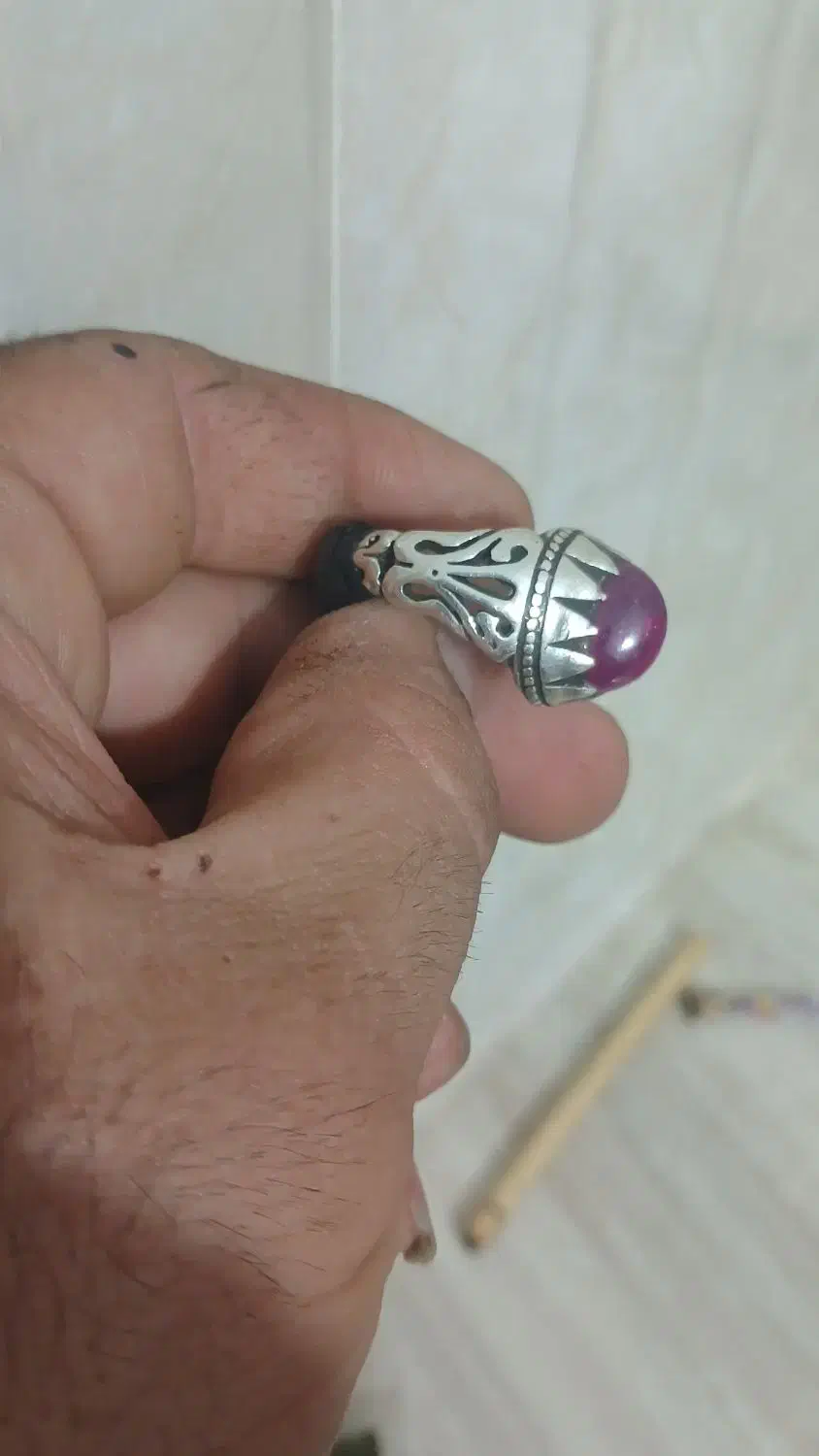 انگشتر نقره قدیمی استار اصل|جواهرات|وحیدیه, |دیوار