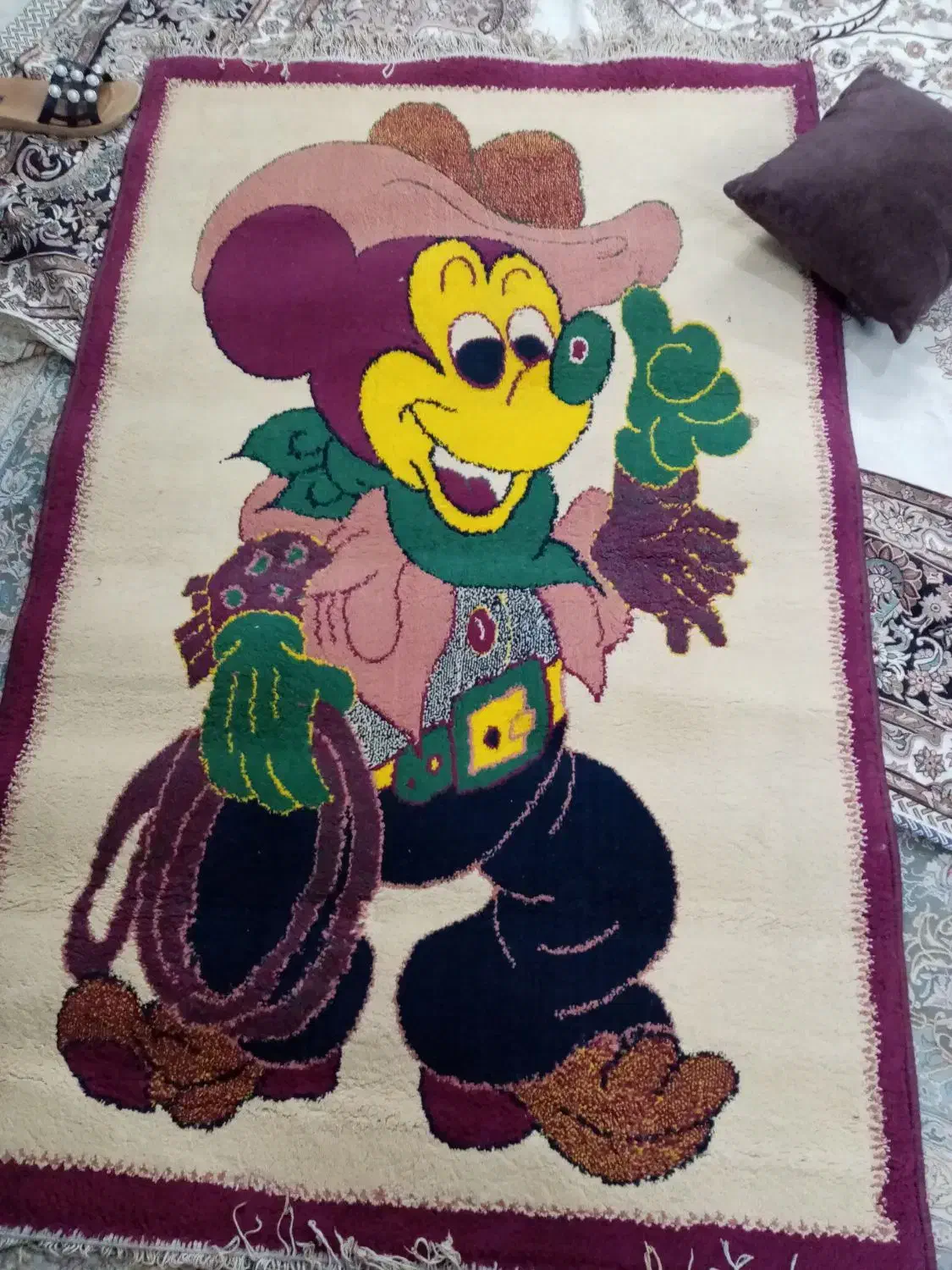 قالیچه کودک 1در 1/5|فرش|جره و بالاده, |دیوار