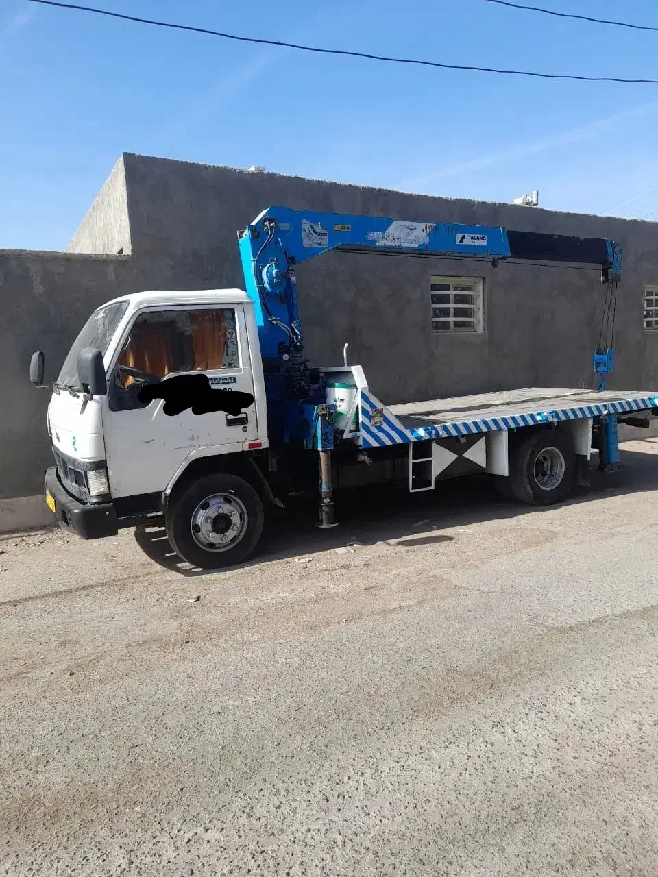 جرثقیل کفی دار ۳تن|خدمات حمل و نقل|سیرجان, |دیوار