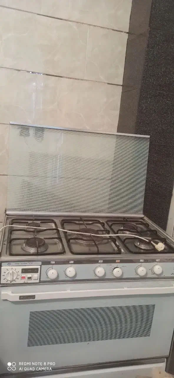 خرید اجاق گاز ۵شعله فر دار در اصفهان|اجاق گاز و لوازم برقی پختوپز|کوهپایه, |دیوار