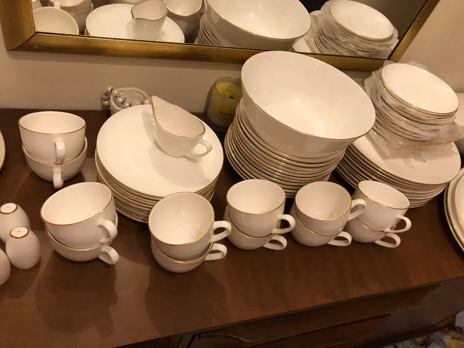 سرویس چینی ۱۲ نفره مقصود(۹۱ پارچه-نو)|ظروف سرو و پذیرایی|تهران, صادقیه|دیوار