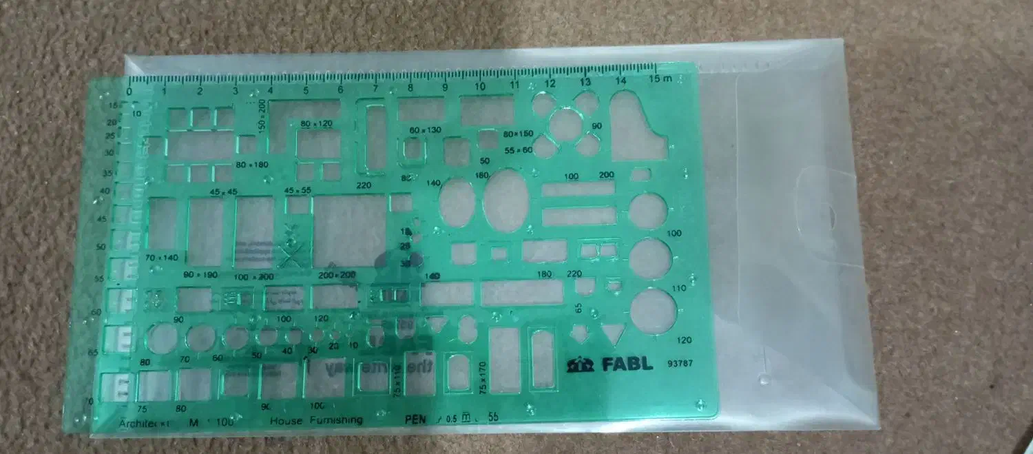 وسایل نقشه کشی مهندسی|لوازم التحریر|دزفول, |دیوار