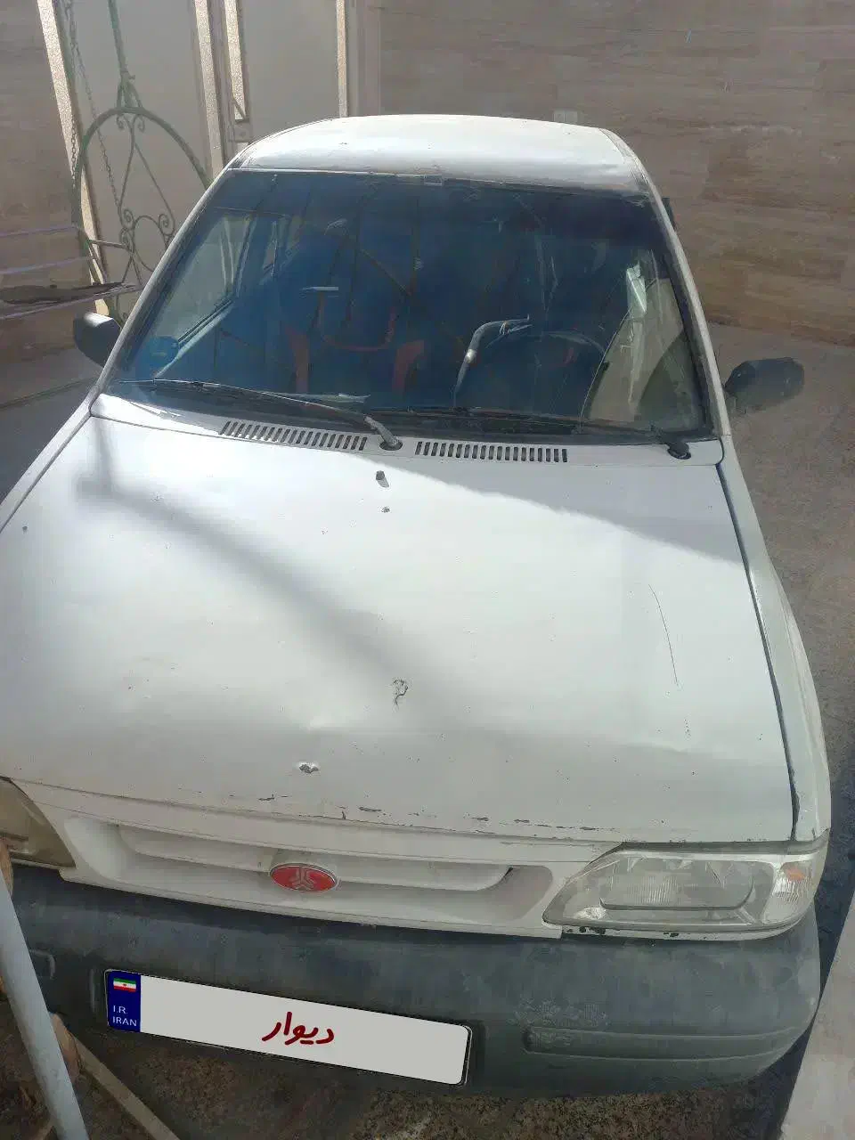 ماشین پراید سفید|خودرو سواری و وانت|نجف‌آباد, یزدانشهر|دیوار