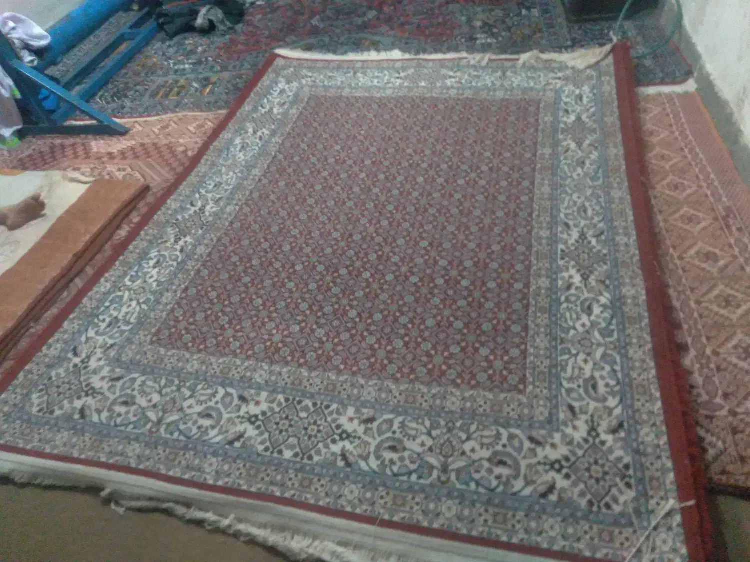 روستاکفاز|فرش|سرایان, |دیوار