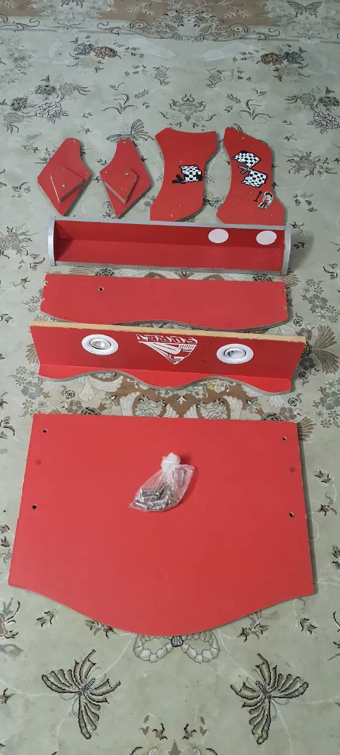 تخت ماشینی به همراه تشک رویال|تخت و سرویس خواب|تهران, نعمتآباد|دیوار