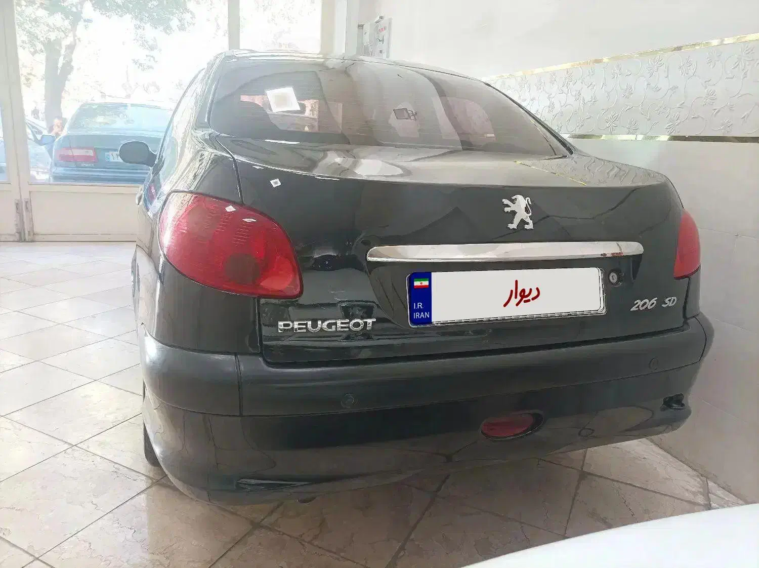 ۲۰۶ اس دی v8 مدل ۹۶ موتور TU5|خودرو سواری و وانت|مراغه, |دیوار