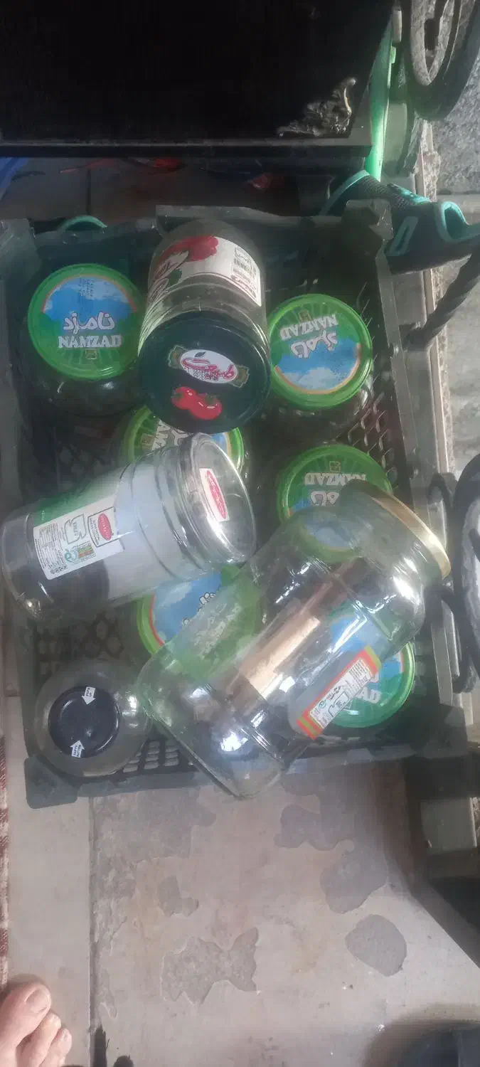 شیشه ربی سالم ۱۰۰عدد|ظروف نگهدارنده، پلاستیکی، یک‌بارمصرف|ارومیه, |دیوار