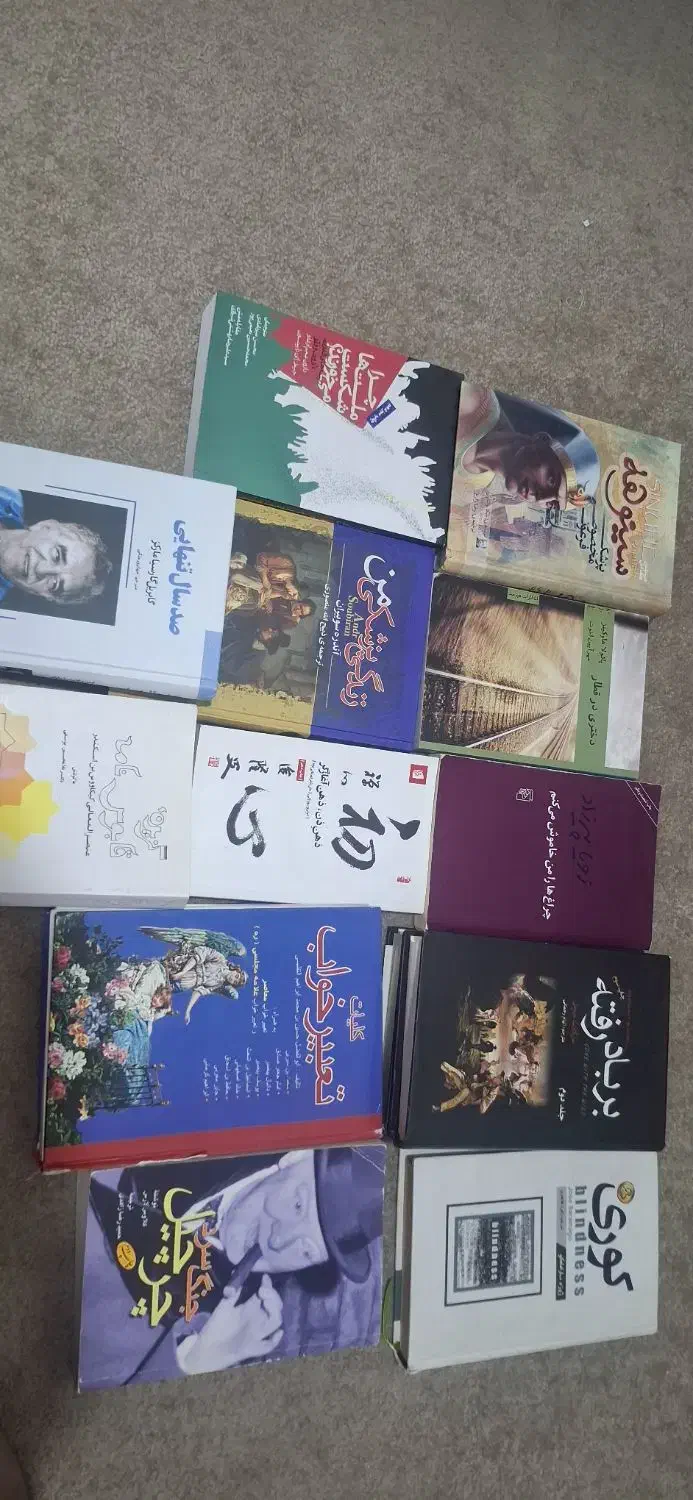 کتاب رمان و داستان کوری و بربادرفته و|کتاب و مجله ادبی|شیراز, گویم|دیوار