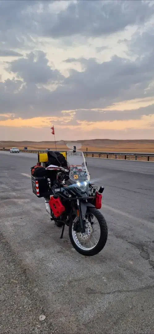 موتور مسافرتی گلکسی ان اچ|موتورسیکلت|ایلام, |دیوار