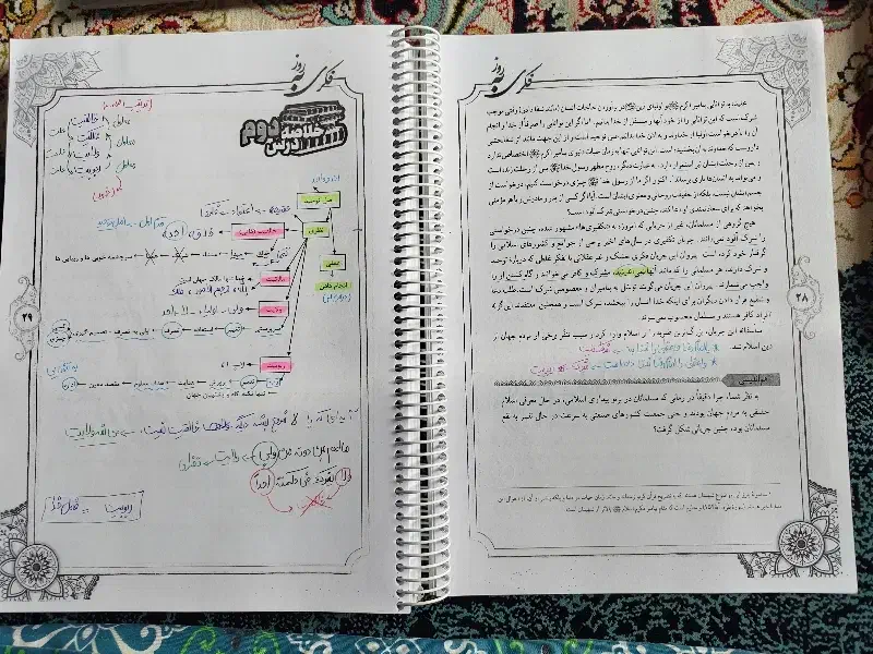 کتاب کمک درسی بمب دینی 12ام|کتاب و مجله آموزشی|فیروزکوه, |دیوار