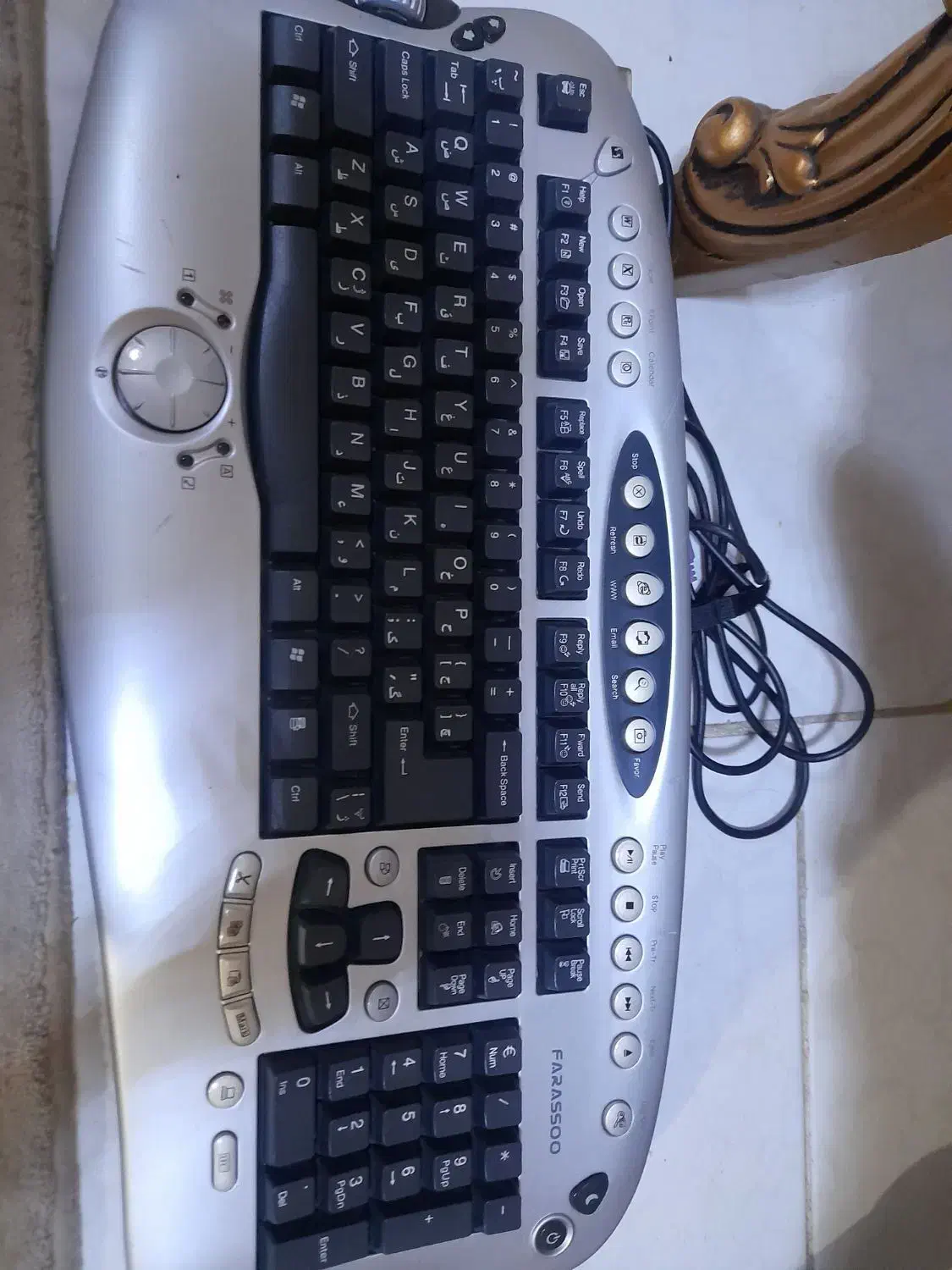 یک عدد کیبورد مدل ۸۹۰۰فراسو|قطعات و لوازم جانبی رایانه|تهران, چیتگر جنوبی|دیوار