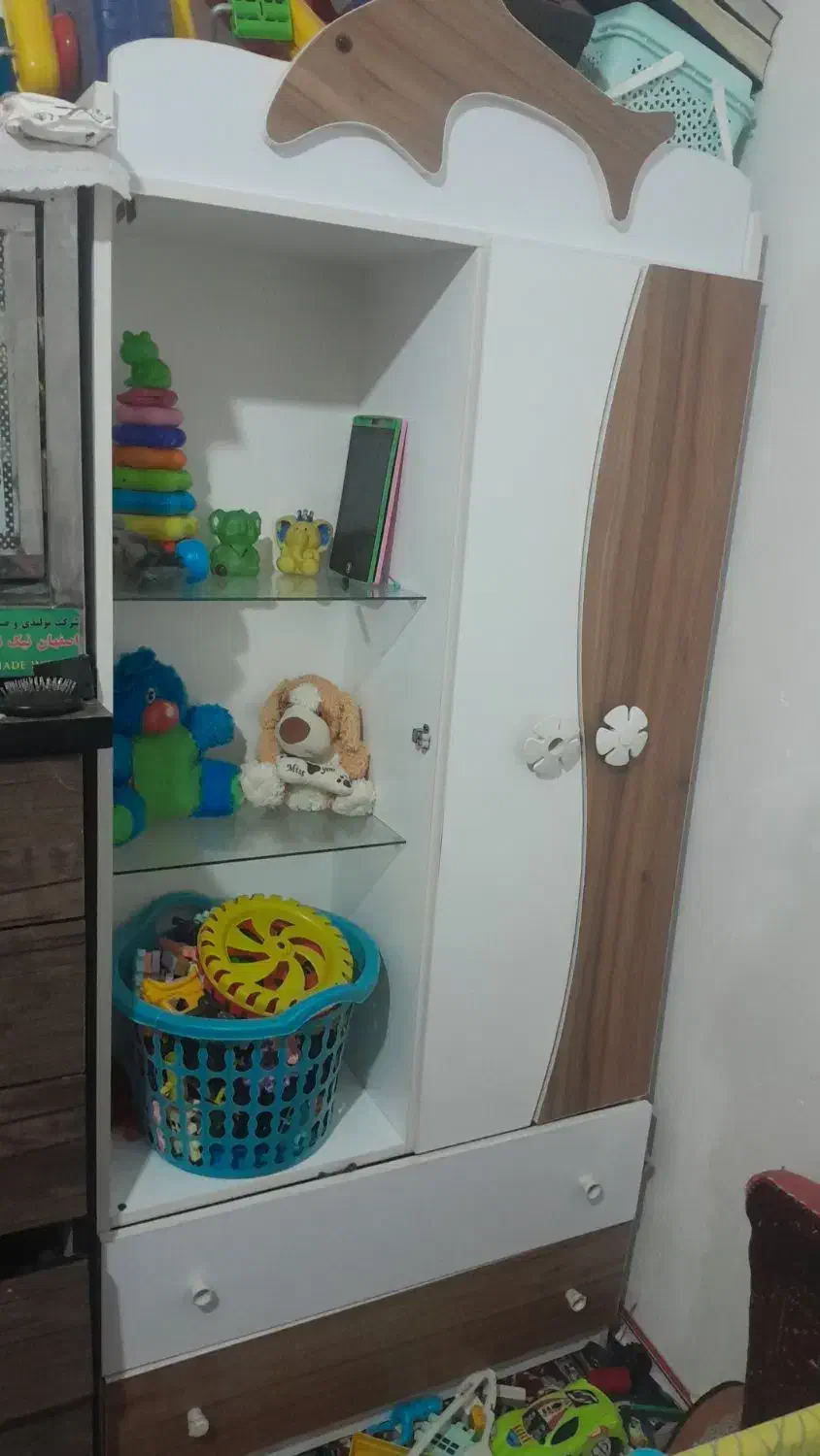 کمد لباس بچه و دراور|اسباب و اثاث بچه|تایباد, |دیوار