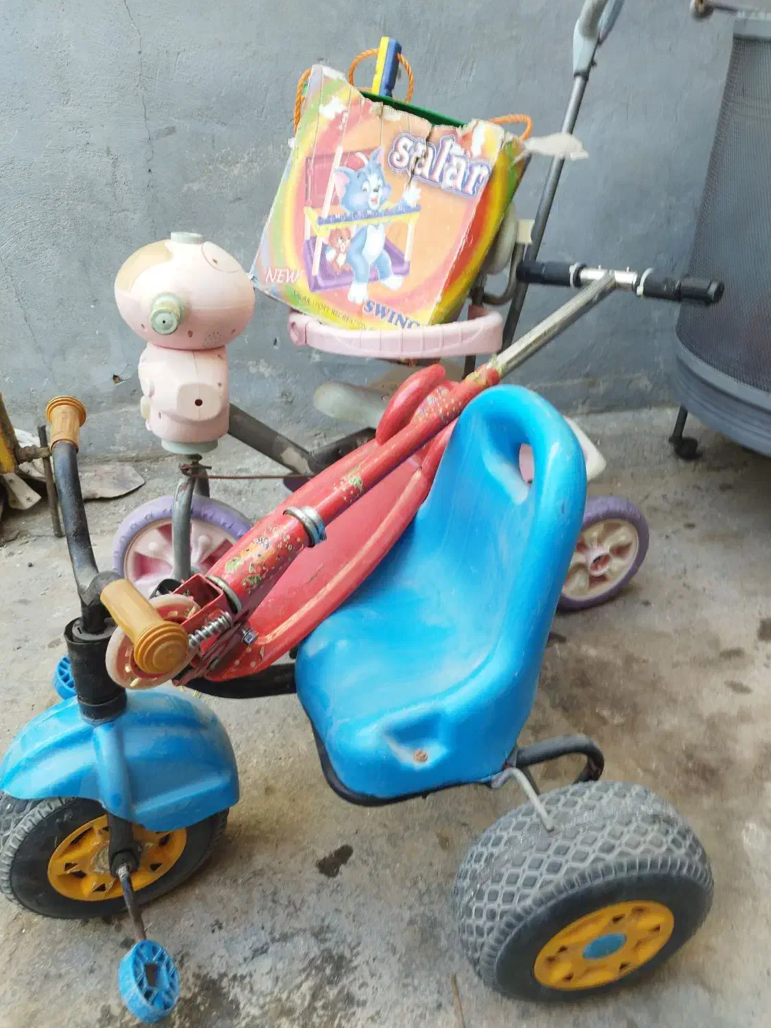 سه چرخه|اسباببازی بچه|بندر کنگان, |دیوار