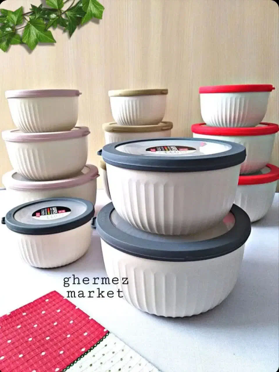 ظرف غذا ۳تایی پنکه زودپز برقی سرخ کن آبکش پاسماوری|ظروف نگهدارنده، پلاستیکی، یکبارمصرف|قم, علی آباد سعدگان|دیوار