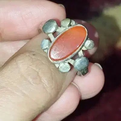 انگشتر نقـره عقیق حکاکـی شـده|بدلیجات|سوسنگرد, |دیوار